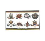 Magnetic Sticker in Rubber for Home Decoration | Fridge Etc (Eight Lucky Sign) (9 Cms) (1 Pc)