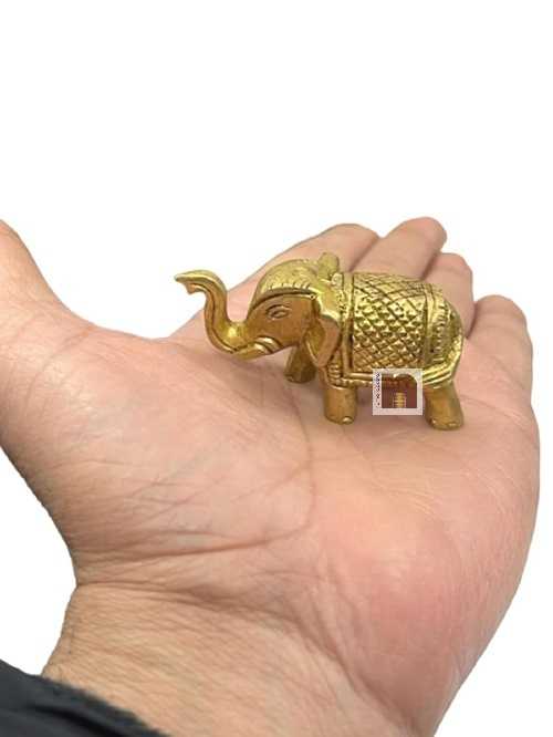 Elephant-Showpiece-in-Pure-Brass-4wm