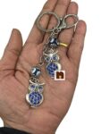 Feng Shui Evil Eye Key Chain (Owl Design) (2 Pcs)