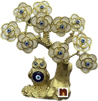 Evil Eye Tree with Owl 1wm