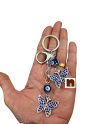 Feng Shui Evil Eye key chain (Butterfly Design) (2 Pcs)