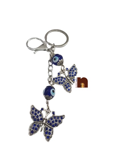 Evil Eye key chain (Butterfly2wm