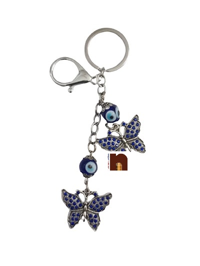 Evil Eye key chain (Butterfly5wm