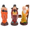 Feng Shui Fuk Luk Sau Idols in Polyresin (Multicolour) (3 Pcs Set) (1 Set)