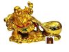 Feng Shui Laughing Buddha | Happy Man Dragging The Money Potli (Width 10 Cms) (1 Pc)