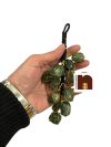 Green Aventurine Tumble Stones for Car Hanging & Door Hanging for Chakra & Crystal Healing (1 Pc)