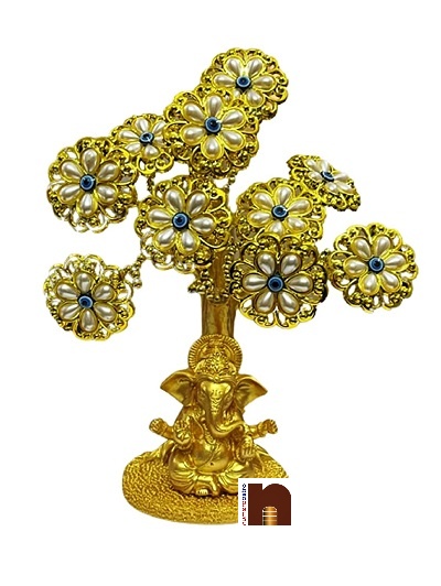 Ganesha for Vastu golden 6wm