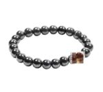 Hematite Bracelet | Crystal Bracelet For Men & Women (8 MM Beads) (1 Pc)