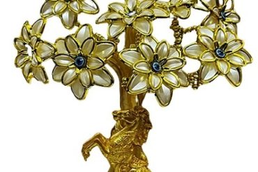 Evil Eye Tree with Horse for Vastu & Feng Shui (27 Cms Approx) (1 Pc)