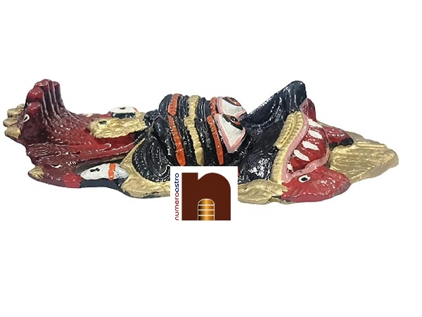 Kirtimukha in Aluminium with Lord Ganesha 3 wm