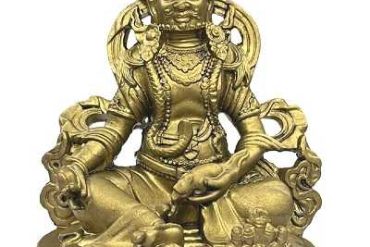 Lord Kuber Idol in Resin for Wealth, Prosperity & Good Fortune (12 Cms Approx) (1 Pc)