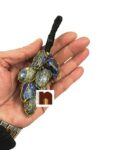 Lapis Lazuli Tumble Stones for Car Hanging & Door Hanging for Chakra & Crystal Healing (1 Pc)