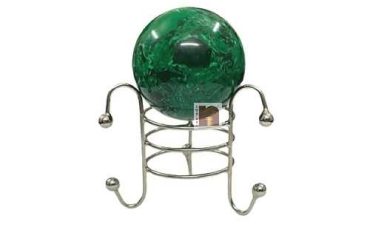 Malachite Ball | Sphere Ball | Crystal Ball for Reiki & Crystal Healing (100-120 Grams Approx) (1 Pc)