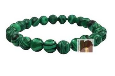 Malachite Bracelet | Crystal Bracelet For Men & Women (8 MM Beads) (1 Pc)