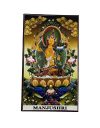 Magnetic Sticker in Rubber for Home Decoration | Fridge Etc (Manjushri) (9 Cms) (1 Pc)