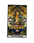Magnetic Sticker in Rubber for Home Decoration | Fridge Etc (Manjushri) (9 Cms) (1 Pc)