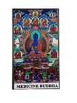 Magnetic Sticker in Rubber for Home Decoration & Fridge Etc (Medicine Buddha) (9 Cms) (1 Pc)