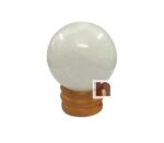 Moonstone Ball | Sphere Ball | Crystal Ball for Reiki & Crystal Healing (330-350 Grams Approx) (1 Pc)