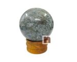 Moss Agate Ball | Sphere Ball | Crystal Ball for Reiki & Crystal Healing (270-300 Grams Approx) (1 Pc)