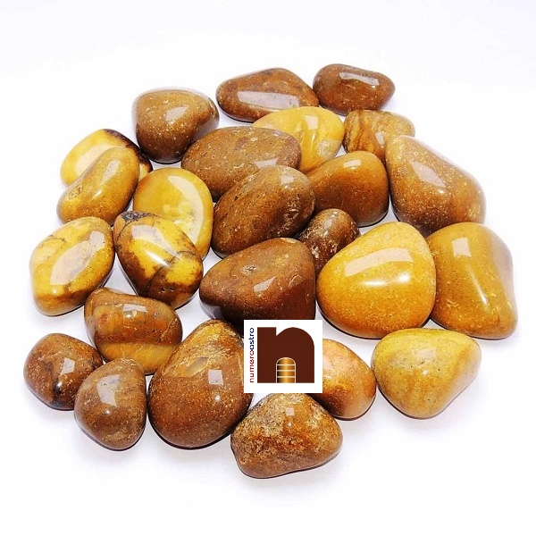 Natural Citrine Yellow Jasper Tumble Stones WM Original & Natural Citrine, Yellow Jasper Tumble Stones, Chakra Healing Stones