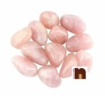 Original & Natural Rose Quartz Tumble Stones | Chakra Healing Stones (100 Grams Approx)
