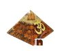 Orgone Pyramid | Energy Generator & Rudraksha Beads (1 Pc)