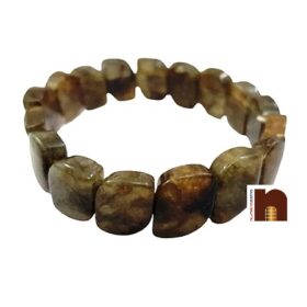 Original & Natural Labradorite Bracelet For Men & Women (Stretchable) (1 Pc)