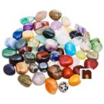 Original & Natural Tumbled Stone | Chakra Stone (40 Pcs) (2 Cms Approx)