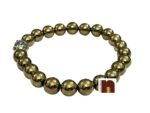 Natural & Original Pyrite Stone Bracelet For Men & Women (1 Pc)