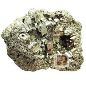 Natural Pyrite Stone Raw | Rough Cluster | Peru Pyrite for Healing | Vastu | Gifts | Attracts Wealth & Good Luck (70 to 90 Grams Approx)