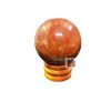 Red Jasper Ball | Sphere Ball | Crystal Ball for Reiki & Crystal Healing (350-400 Grams Approx) (1 Pc)