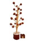 Beautifully Handcrafted Rudraksha Beads Tree for Good Luck (25 Cms (1 Pc)