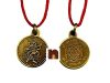 Shri Saraswati Locket | Pendant In Pure Brass (Oxidized Finish) (6 Grams Approx) (1 Pc)