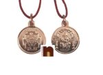 Shri Ganesh Yantra Pendant In Pure Copper For Men & Women (6 Grams Approx) (1 Pc)