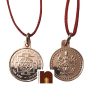 Shri Gayatri Yantra Pendant In Pure Copper for Men and Women (6 gms Approx) (1 Pc)