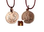 Shri MahaKali Yantra Pendant In Pure Copper For Men & Women (6 Grams Approx) (1 Pc)