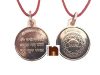 Shri Vashikaran Yantra Pendant In Pure Copper For Men & Women (6 Grams Approx) (1 Pc)