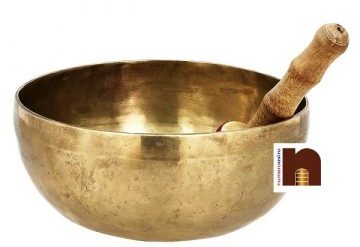 Singing Bowl Handmade In Brass with Wooden Stick | Meditation Bowl | Brass Bowl (5 Inches Approx) (1 Pc)
