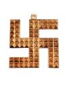 Vastu Swastik Pyramid in Copper Wall Hanging (8.5 cm) (1 Pc)
