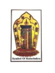 Magnetic Sticker in Rubber for Home Decoration & Fridge Etc (Symbol of Kalachakra) (9 Cms) (1 Pc)