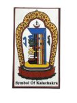 Magnetic Sticker in Rubber for Home Decoration | Fridge Etc ( Symbol Of Kalachakra ) (9 Cms) (1 Pc)