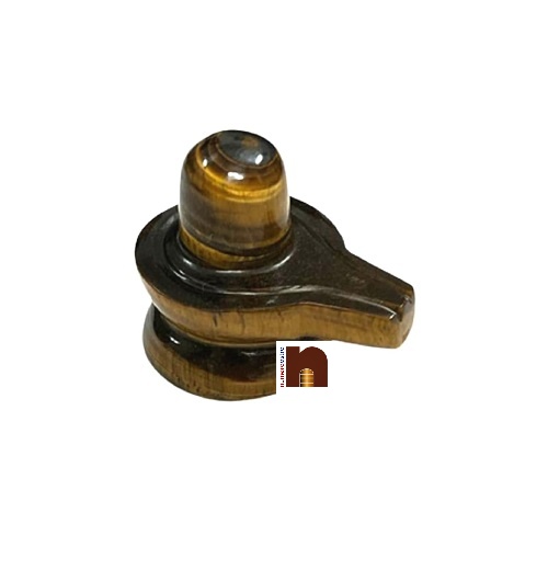 Tiger's Eye Gemstone Shivling 2WM