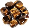 Original & Natural Tiger Eye | Tiger's Eye Tumble Stones | Chakra Healing Stones (100 Grams Approx)