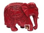 Feng Shui | Vastu Elephant Showpiece in Polyresin for Home Decor (19 Cms) (Big) (1 Pc)