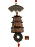 Tibetan Hanging Bell | Wind Chime for Homes, Offices, Cars for Positive Flow of Chee Energy (2 Pcs)