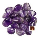 Original & Natural Amethyst Tumble Stones | Chakra Healing Stones (100 Grams Approx)