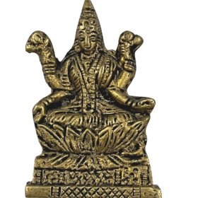 Goddess Laxmi Idol In Panchdhatu (06 cm)