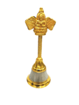 Puja Bell | Ghanti | Hand Bell | Garud Bell for Puja (4.5 Inches Approx) (1 Pc)