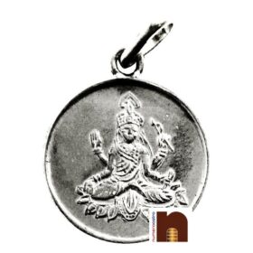 Shri Bhuvaneshwari Yantra Pendant In Pure Silver (Energized & Activated) (5.5 Gms) (1 Pc)