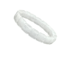 Sphatik Pyramid Shape Bracelet For Men & Women (Stretchable) (1 Pc)
